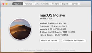 MacBook Pro 13 (Mid 2012), 8GB RAM & 500GB SSD