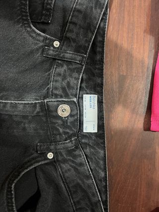 Jeans Bershka wide leg neri taglia 36
