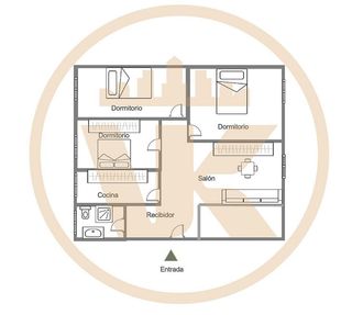 Piso en alquiler en Caranza en Ferrol