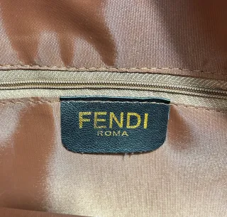 Bolso Fendi Negro y Marrón