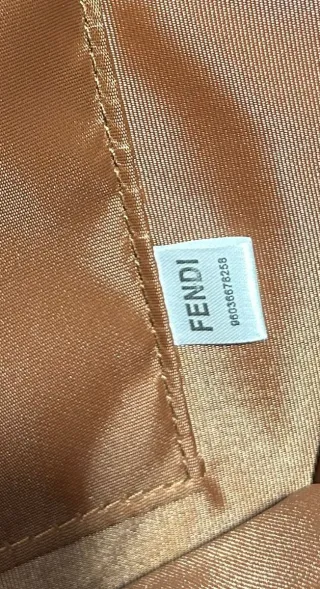 Bolso Fendi Negro y Marrón