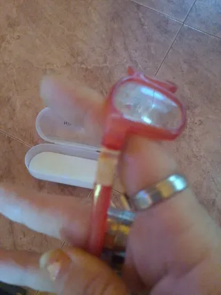 Montura de gafas infantiled rosa Mó