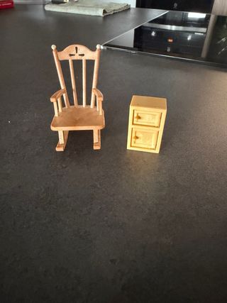 Sylvanian Families Mecedora y Mueble