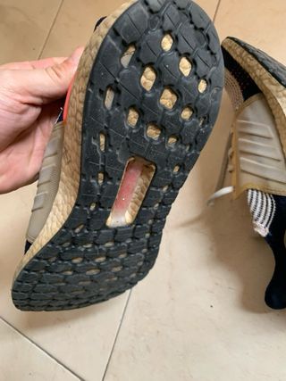 Zapatillas Adidas Ultraboost Gris Naranja