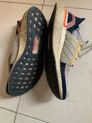 Zapatillas Adidas Ultraboost Gris Naranja