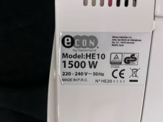 Radiador eléctrico blanco