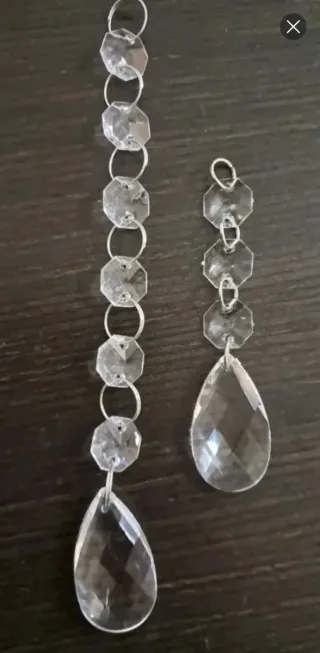 5 Lágrimas lámpara vintage