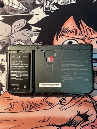 Nuovo Nintendo 3DS XL Nero e Zelda Ocarina of Time