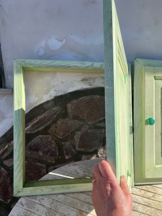 Sportello arte povera legno massello