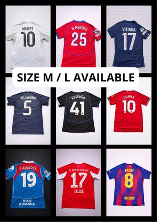 Camisolas de Futebol - Vários Jogadores