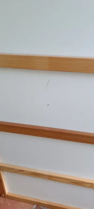 Litera Kura Ikea Madera Blanca