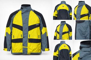 Chaqueta T-XS De Moto Garibaldi Amarillo 2