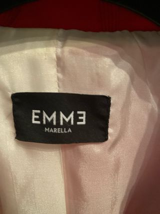 Tailleur giacca e pantaloni rossi, EMME Marella