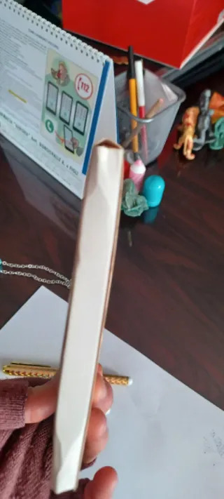 Scatola auguri vintage con 2 penne