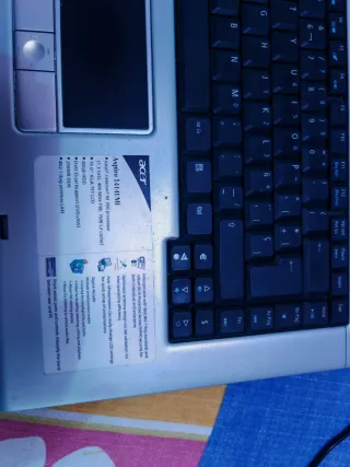 Portátil Acer Negro/Plateado Funciona