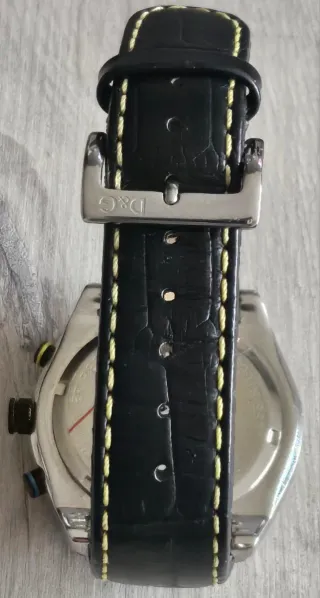 Reloj D&G Dolce & Gabbana Negro y Amarillo