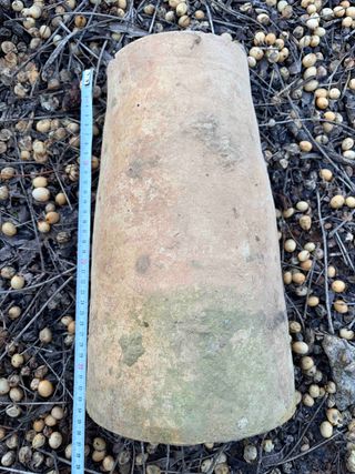 Tejas árabes de barro antiguas