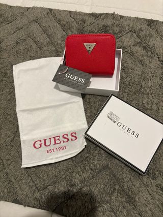 Monedero Guess Rojo