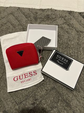 Monedero Guess Rojo