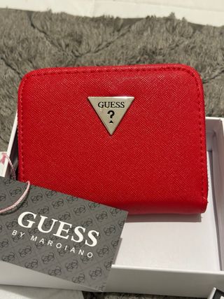 Monedero Guess Rojo