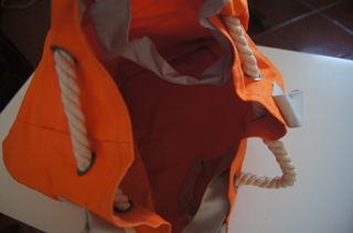 Saco Grande Laranja para Praia e Aventuras