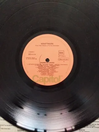 Kraftwerk Radio-Activity Vinilo LP edición español