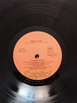 Kraftwerk Radio-Activity Vinilo LP edición español