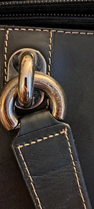 Borsa Furla vera pelle nera