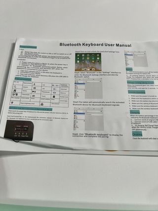 Funda con Teclado Bluetooth Mint