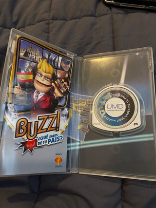 Juego PSP Buzz! ¿Qué sabes de tu país?