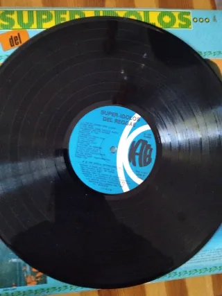 Vinilo Super Ídolos del Reggae