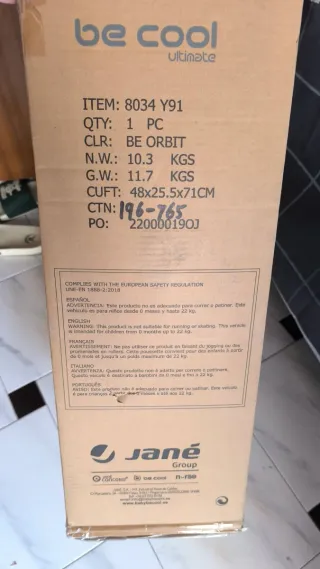 Silla de paseo Be Cool Ultimate Jané