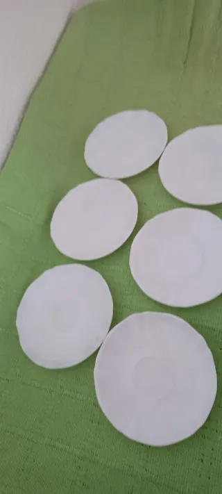 6 Tazas de café Arcopal con plato