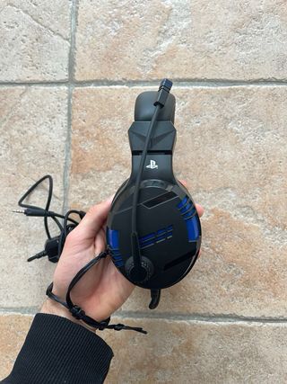 Cascos Gaming Bigben PS5 Negros y Azules