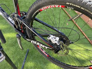 Bicicleta MTB Giant Anthem 26" con accessori e fatture