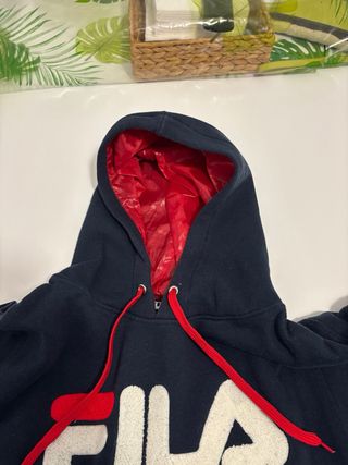 Sudadera Fila Negra Logo