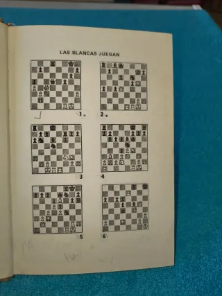 Libro Ajedrez 1001 sacrificios y combinaciones.