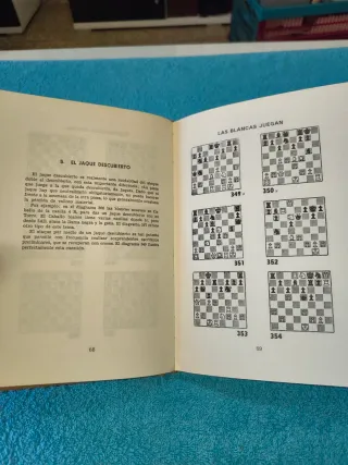 Libro Ajedrez 1001 sacrificios y combinaciones.