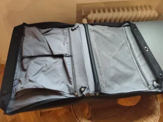 Maleta porta trajes negra