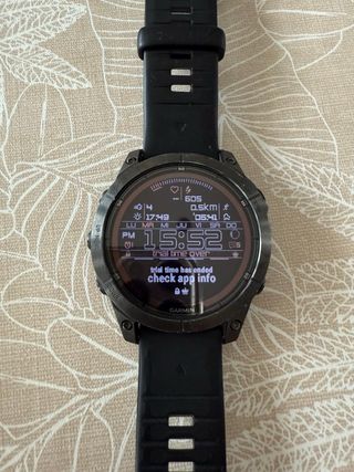 Reloj Garmin Fenix 7 Pro Solar Negro/Plata