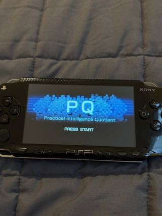 Juego PSP Practical Intelligence Quotient