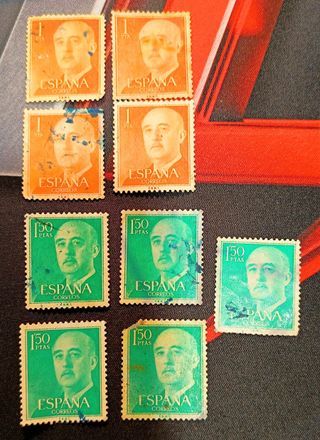 Sello Antiguos España F.Franco Años 60-70