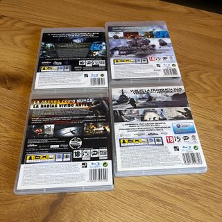 Lote 4 Juegos Call of Duty PS3
