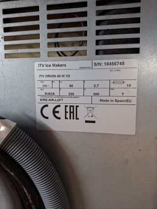 Máquina de Hielo ITV