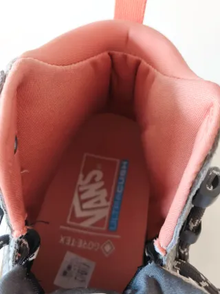 Botas Vans Ultrarange Exo Hi Gris Naranja