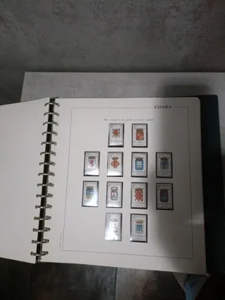 Álbumes de sellos de España