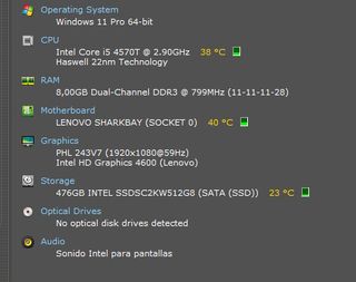 Mini ordenador Lenovo i5