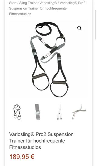 Equipo TRX Variosling pro 2 y rotate 2 a estrenar