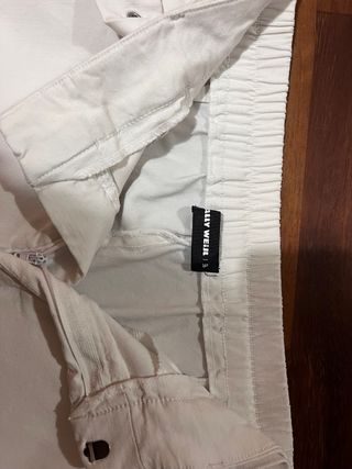 Pantaloni bianchi Tally Weijl taglia S