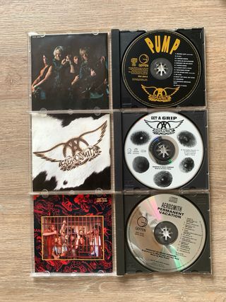 Lote CDs Hard Rock Aerosmith, Buckcherry